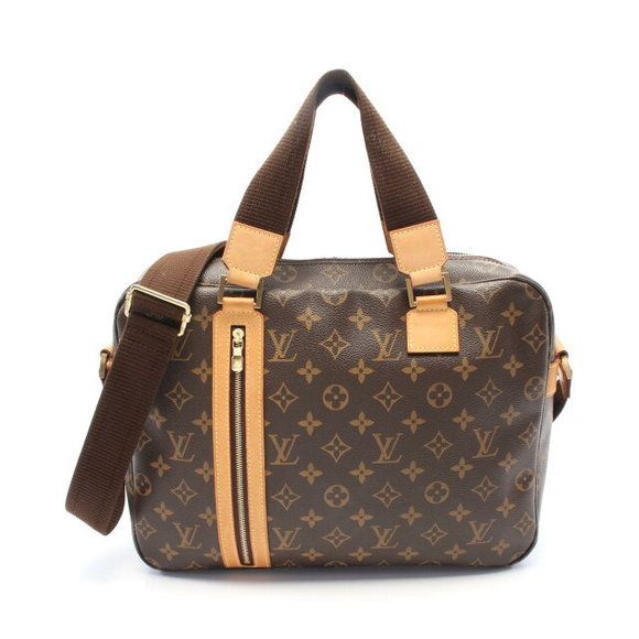 Louis Vuitton Sac Bosphore Handbag Leather Monogram Brown - Picture 1 of 7